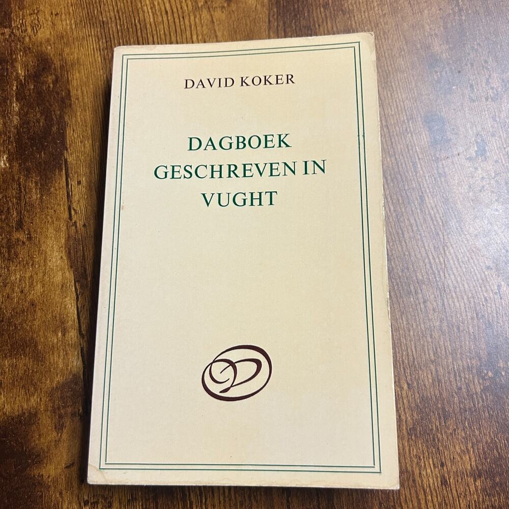Dagboek Geschreven In Vught David Koker 1977